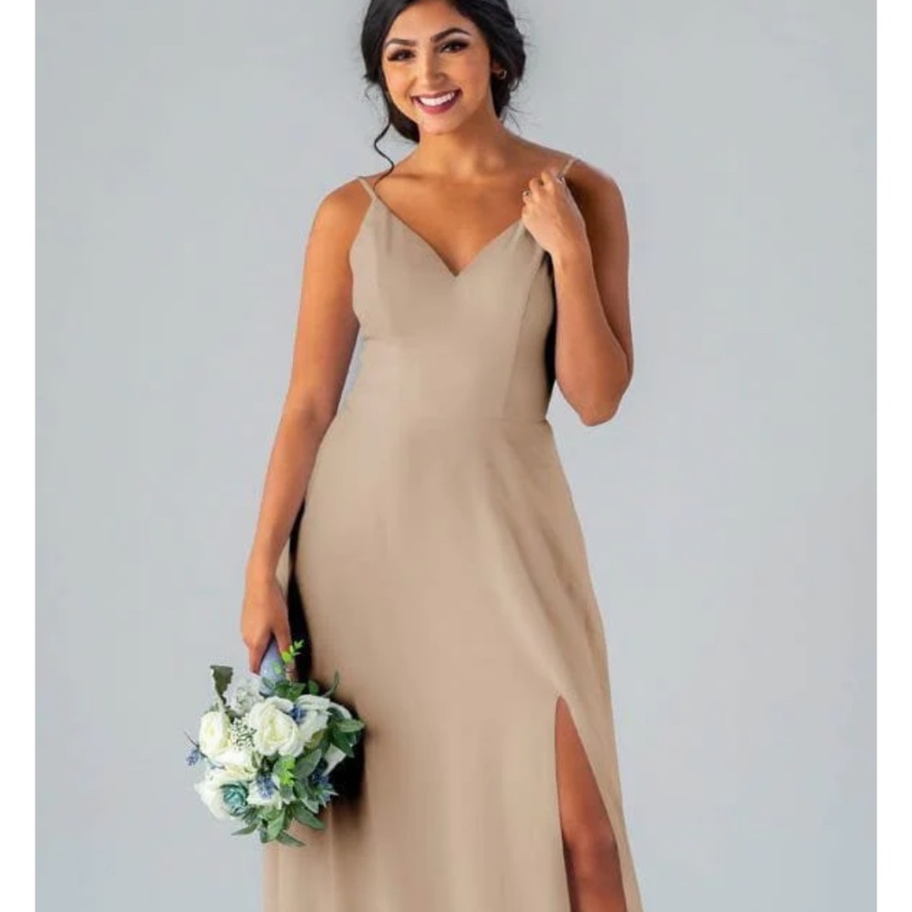 Kennedy blue Sophie dress color latte size 2